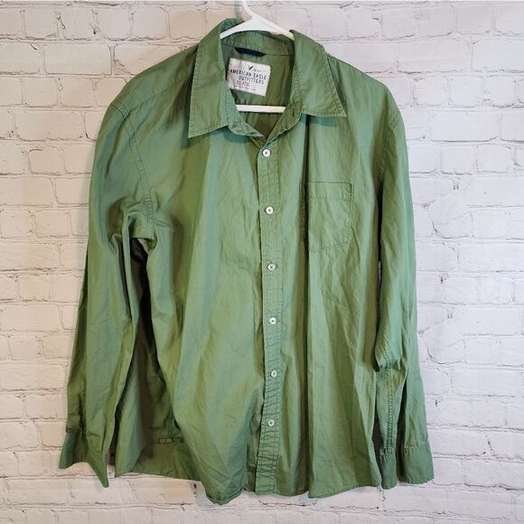 Men's American Eagle "Vintage Fit" longsleeve button-down shirt, size XL - Picture 1 of 3